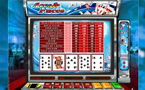 Play Aces & Faces Video Poker .